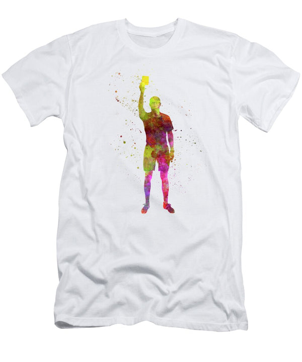 1 Soccer Referee in Watercolor Cristina Romero T-Shirt