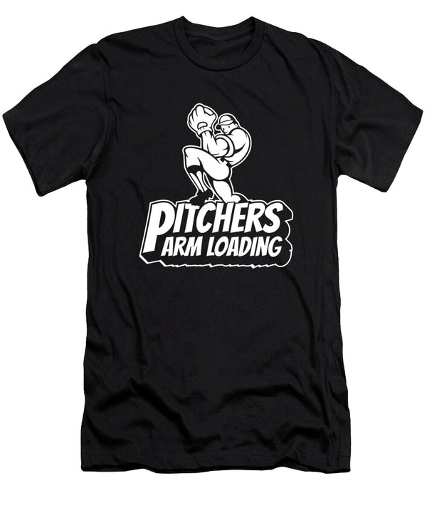 1 Softball Batter Catcher Softball Pitcher Crazy Squirrel T-Shirt