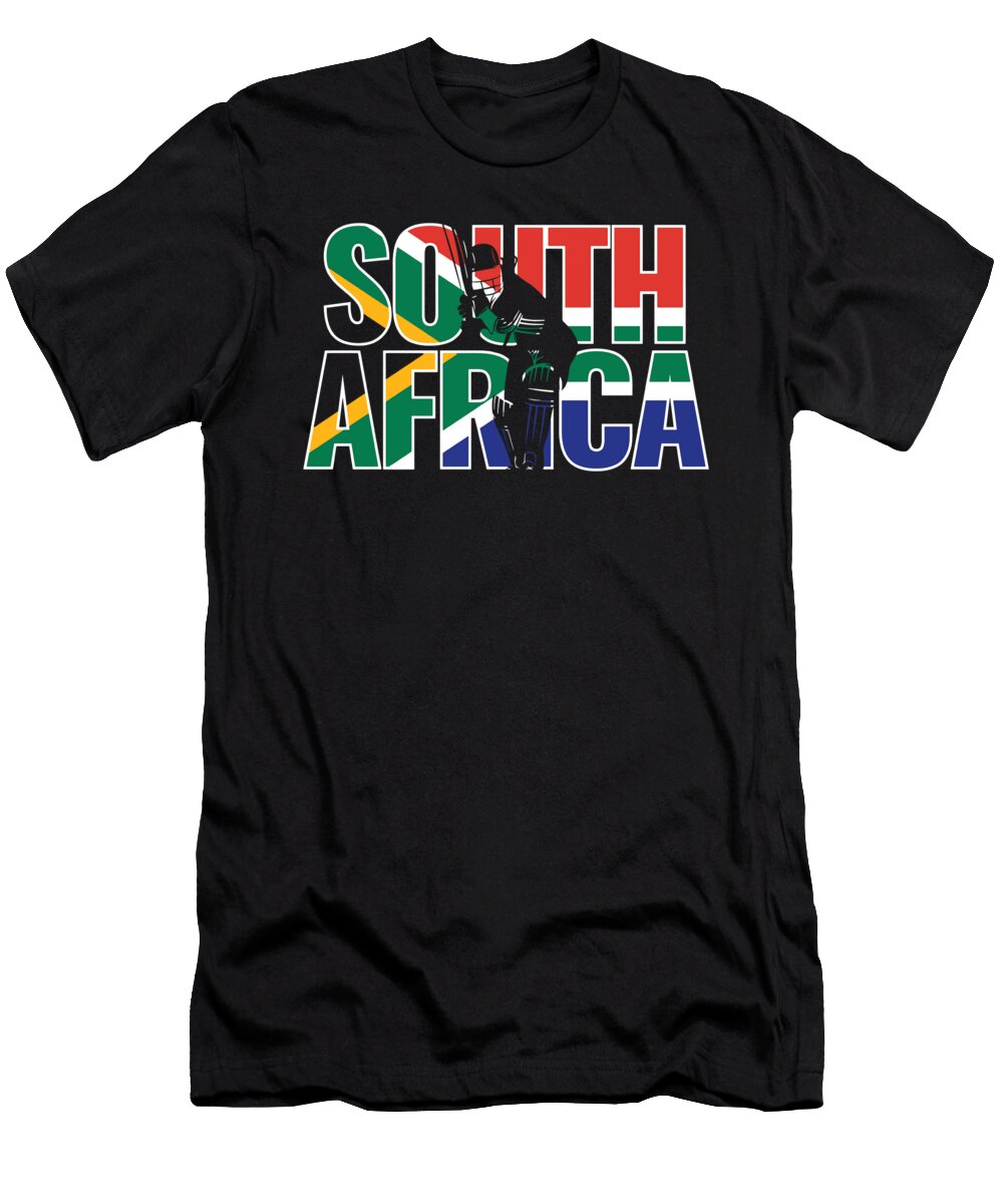 1 South Africa Cricket Kit 2019 South African International Fans Gift Martin Hicks T-Shirt