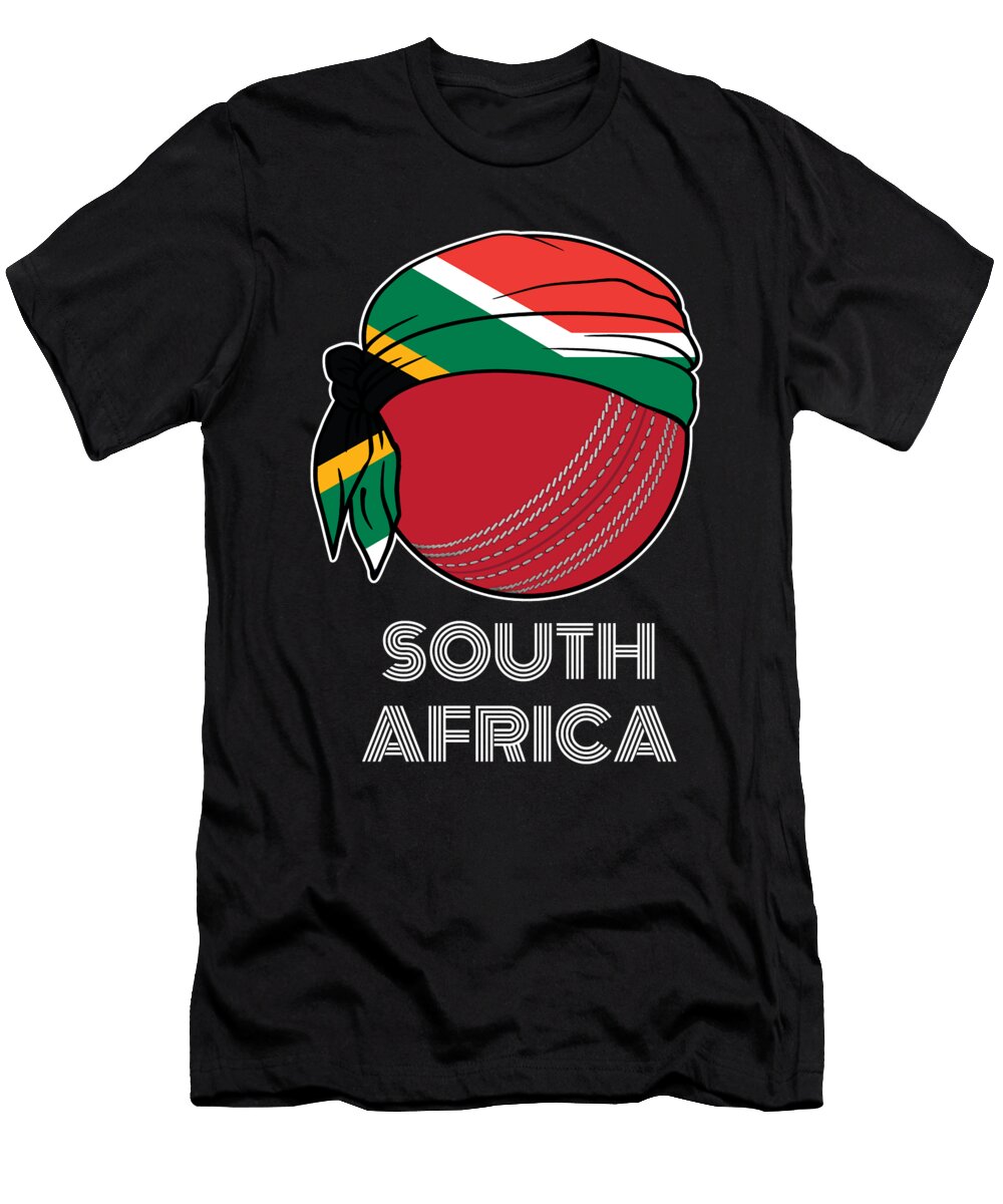 1 South Africa Cricket Kit 2019 Sud Afrika International Fans Gift for Players Coaches and Supporters Martin Hicks T-Shirt
