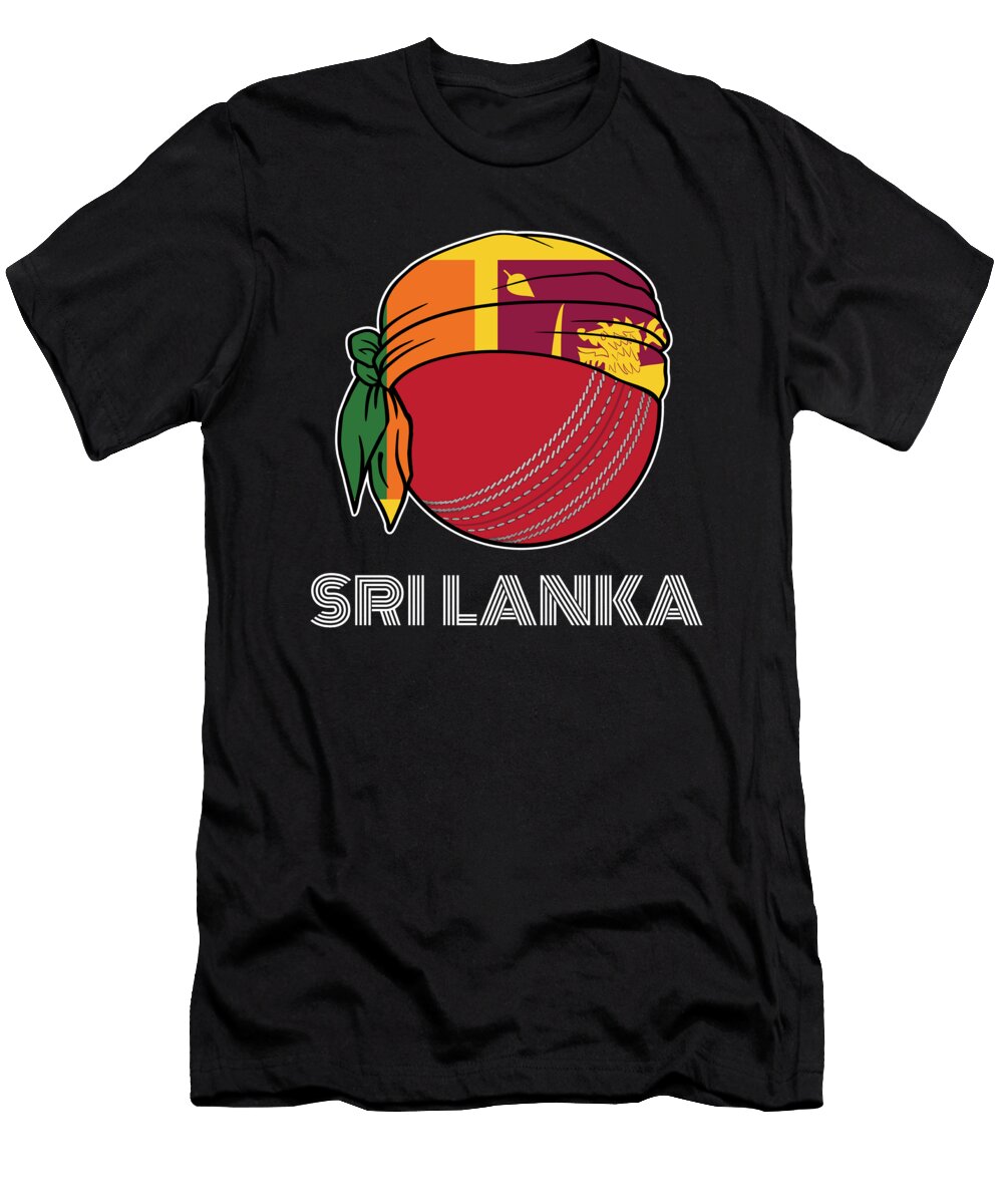 1 Sri Lanka Cricket Kit 2019 Sri Lankan International Fans Gift for Players Coaches and Supporters Martin Hicks T-Shirt