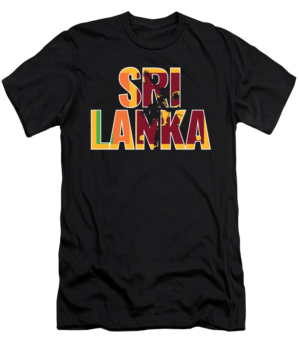 1 Sri Lanka Cricket Kit 2019 Sri Lankan International Fans Gift Martin Hicks T-Shirt