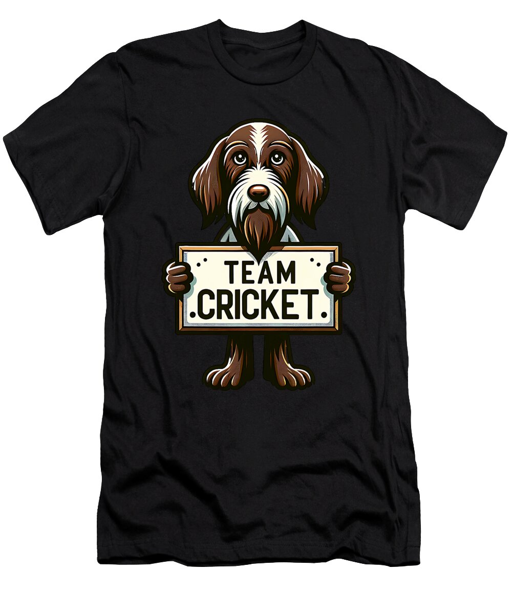 1 Team Cricket Justice for Cricket Dog Lover Studi Alex T-Shirt