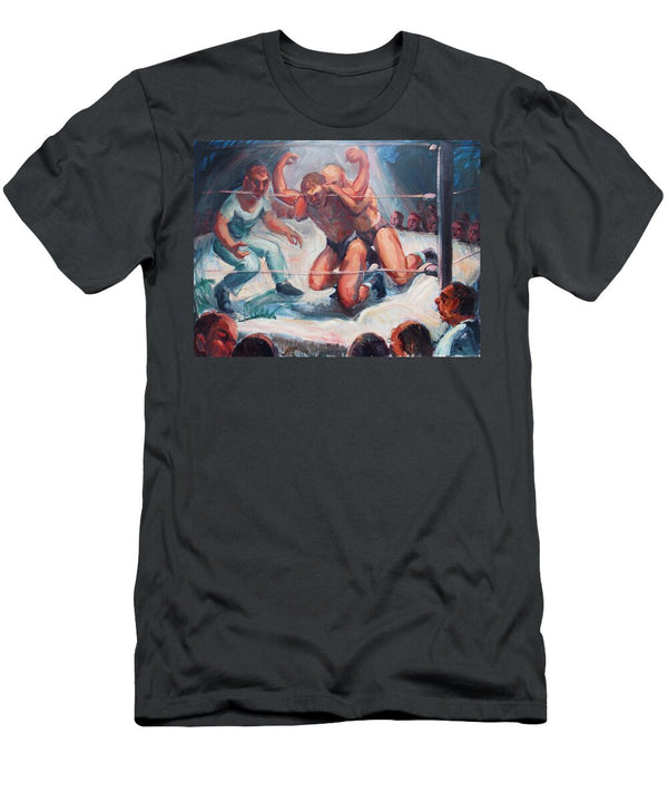 1 the Wrestling Match in Color Bill Joseph Markowski T-Shirt