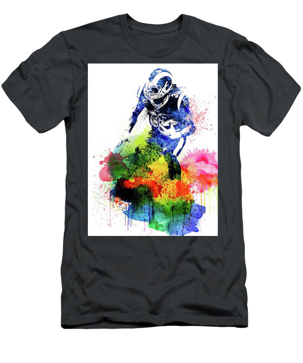 1 Todd Gurley Watercolor Naxart Studio T-Shirt