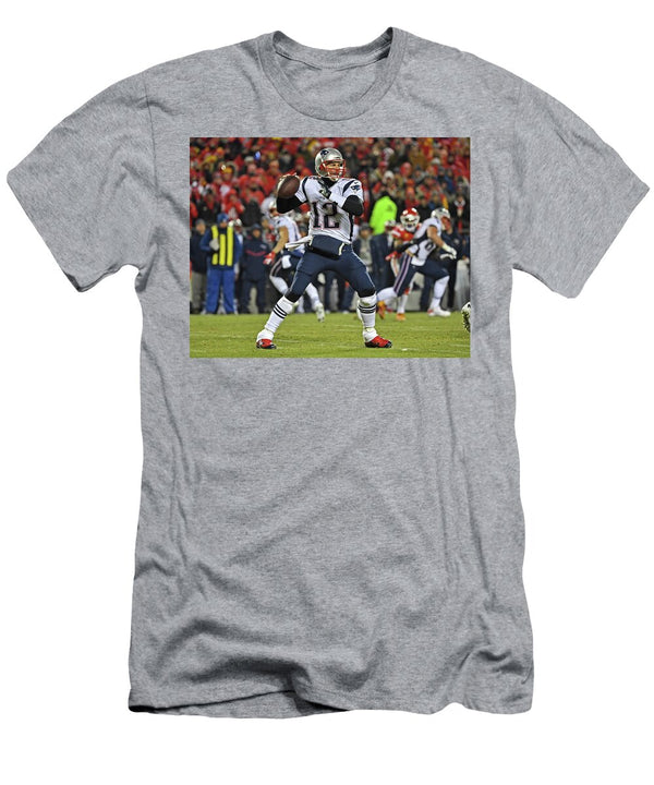 1 Tom Brady Peter Aiken T-Shirt