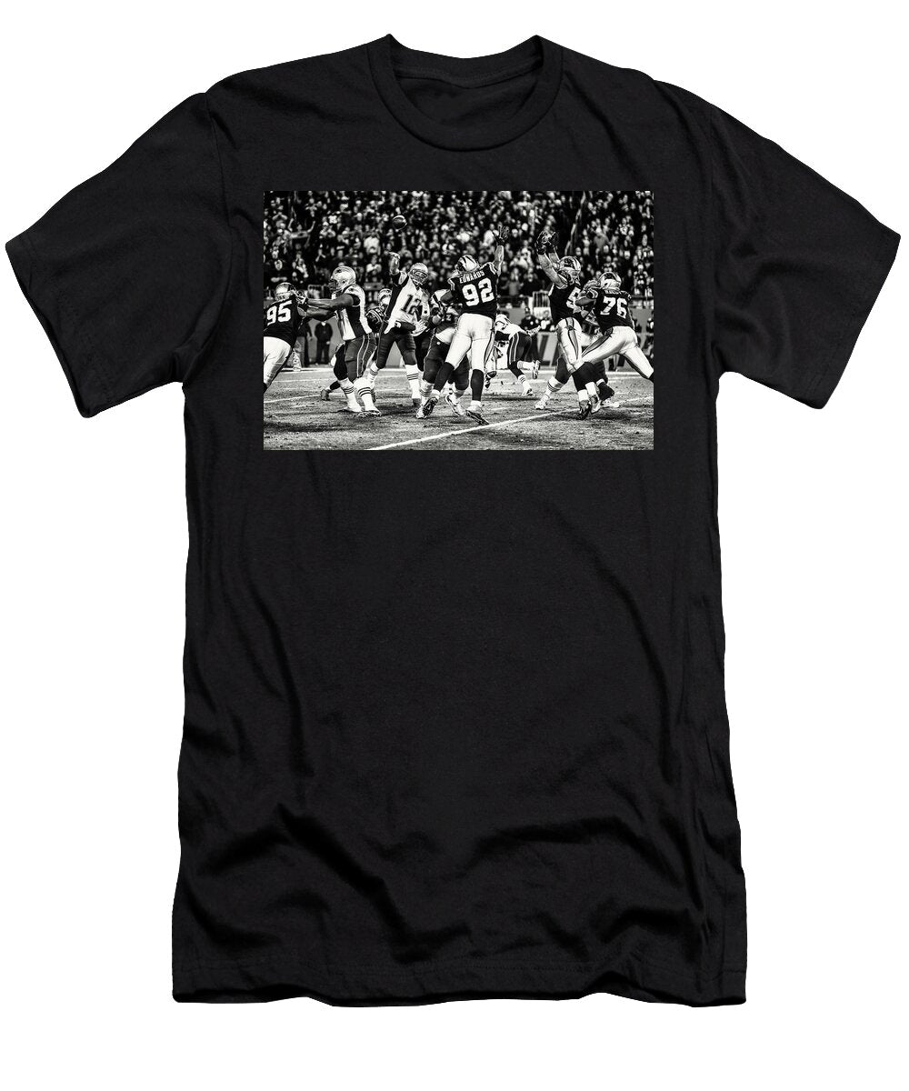 1 Tom Brady with the Pass U S a F Jonathan Bass T-Shirt