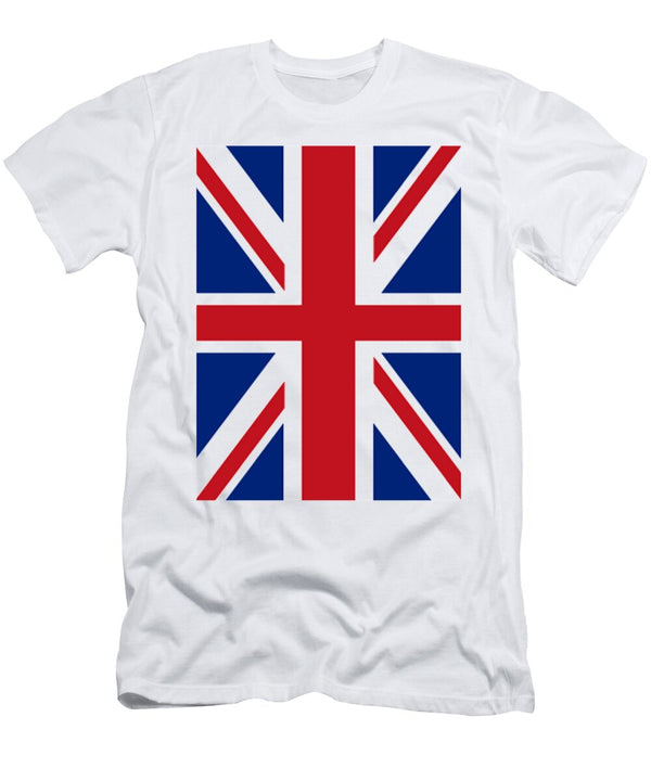 1 Union Jack British Flag UK United Kingdom Pure and Simple Tom Hill T-Shirt