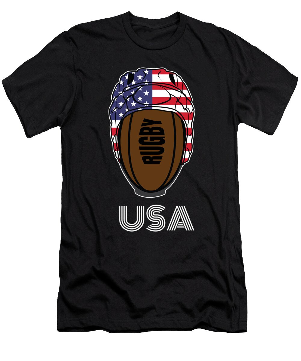 1 US Rugby Union Jersey 2019 Fans Kit for American Supporters Players Coaches and Teams Martin Hicks T-Shirt