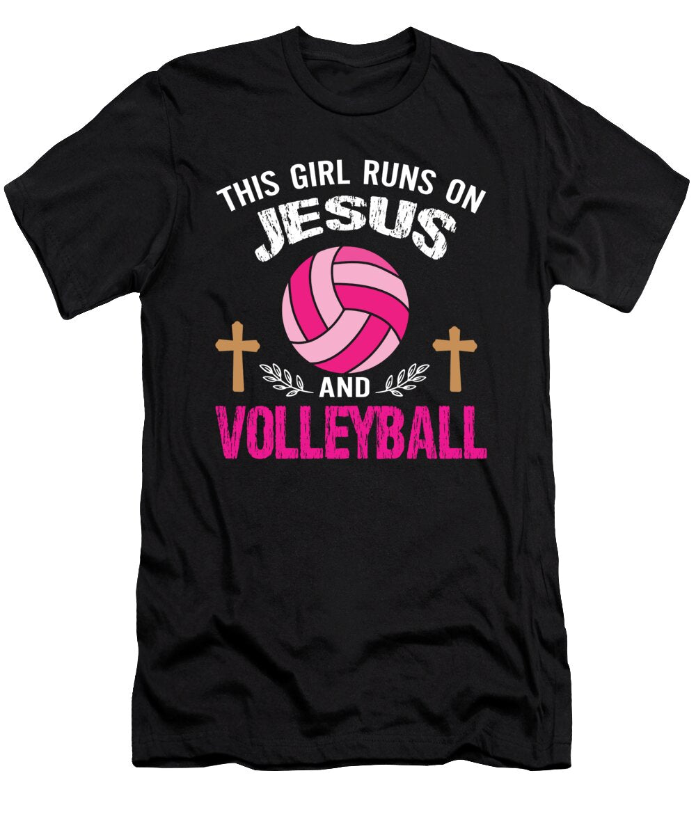 1 Volleybal Gift for Volleyball Coach Raphaelartdesign T-Shirt