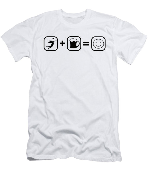 1 Volleyball and Beer Steven Zimmer T-Shirt