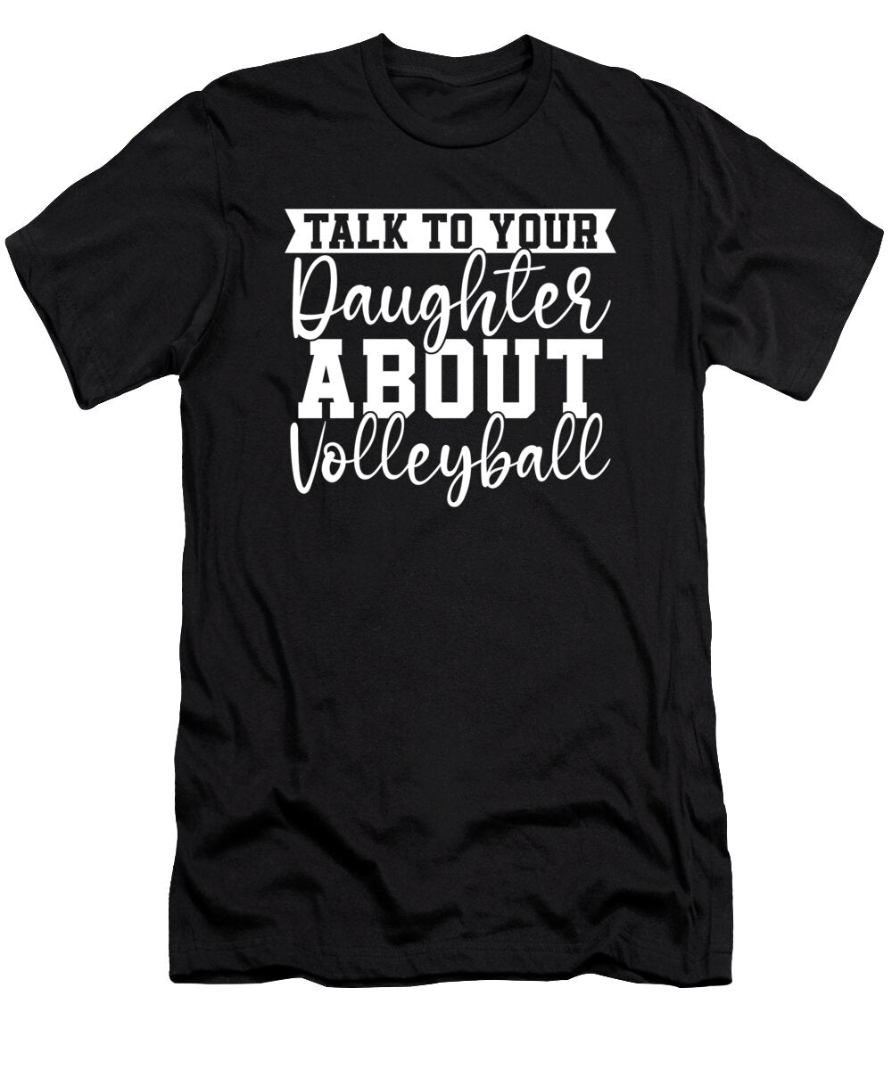 1 Volleyball Beach Vball Volleyball Mom Crazy Squirrel T-Shirt