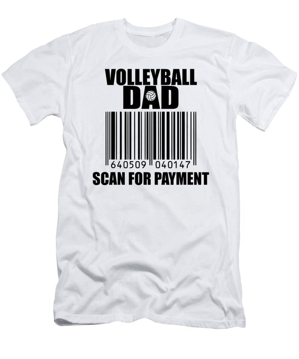 1 Volleyball Dad Scan for Payment Funn Sophie Eleanor T-Shirt