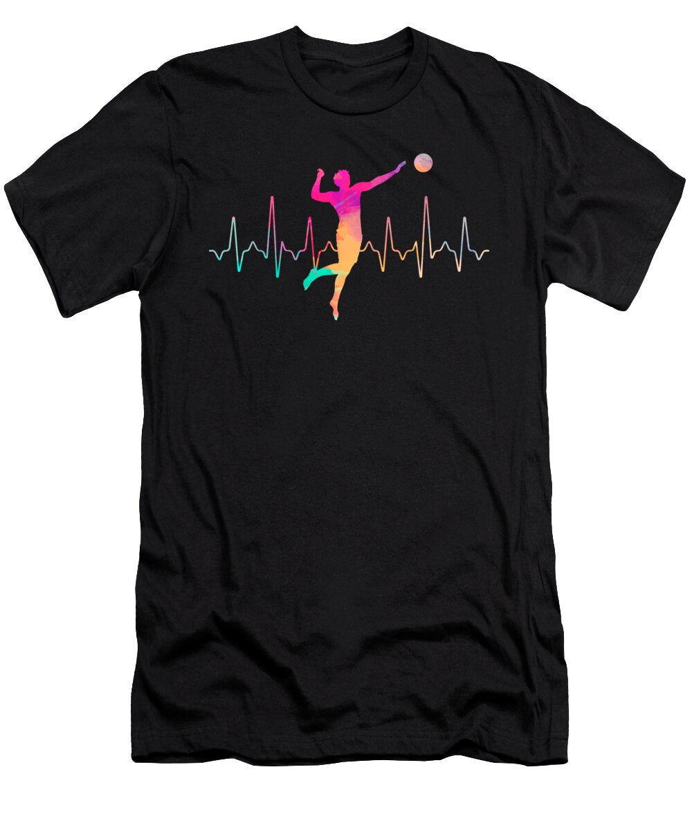 1 Volleyball Heartbeat Manuel Schmucker T-Shirt