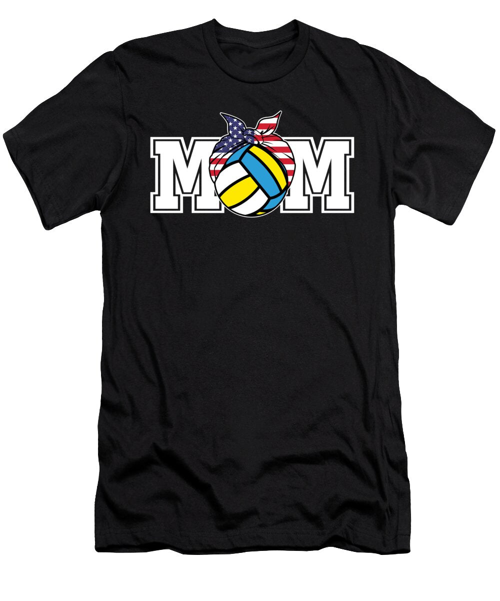 1 Volleyball Mom Jersey Gift for Volleyball Mom Players Martin Hicks T-Shirt