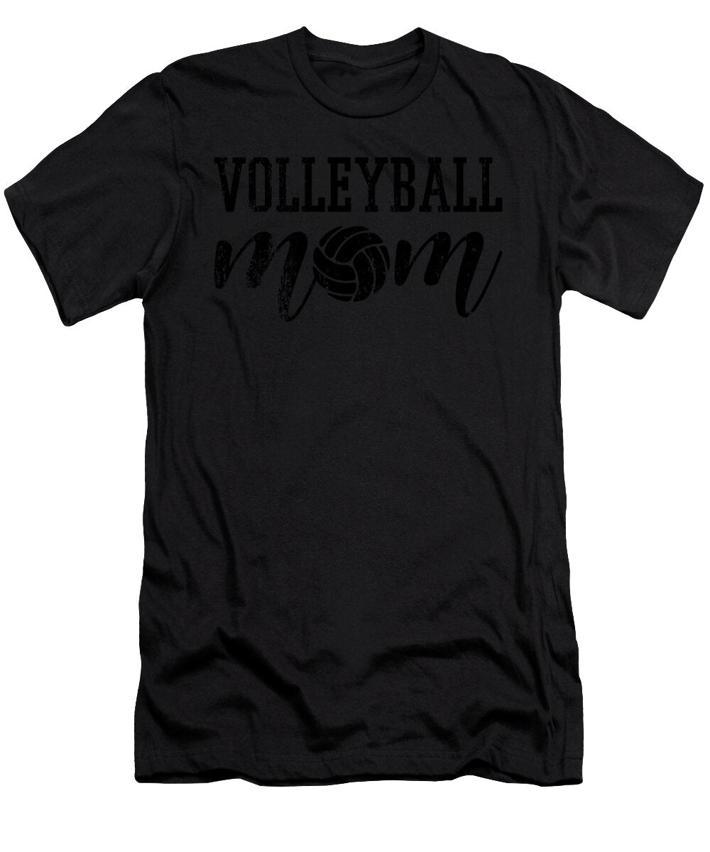 1 Volleyball Mom Sports Lover Playing Mom Mothers Day Haselshirt T-Shirt