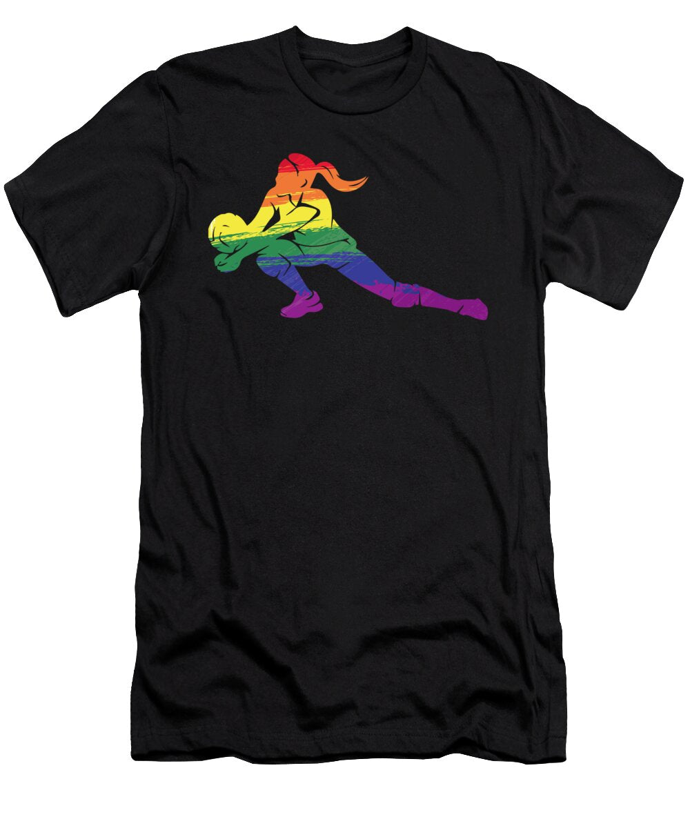 1 Volleyball Pride Flag Bruno T-Shirt