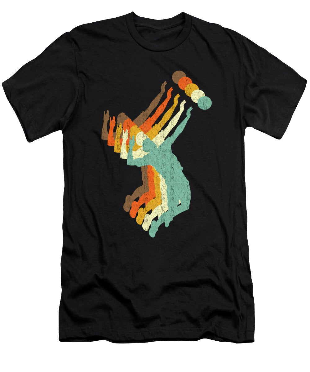 1 Volleyball Retro Style Manuel Schmucker T-Shirt