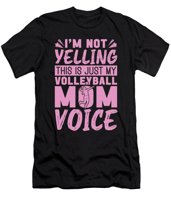 1 Volleyball Vball Beach Volleyball Mom Crazy Squirrel T-Shirt