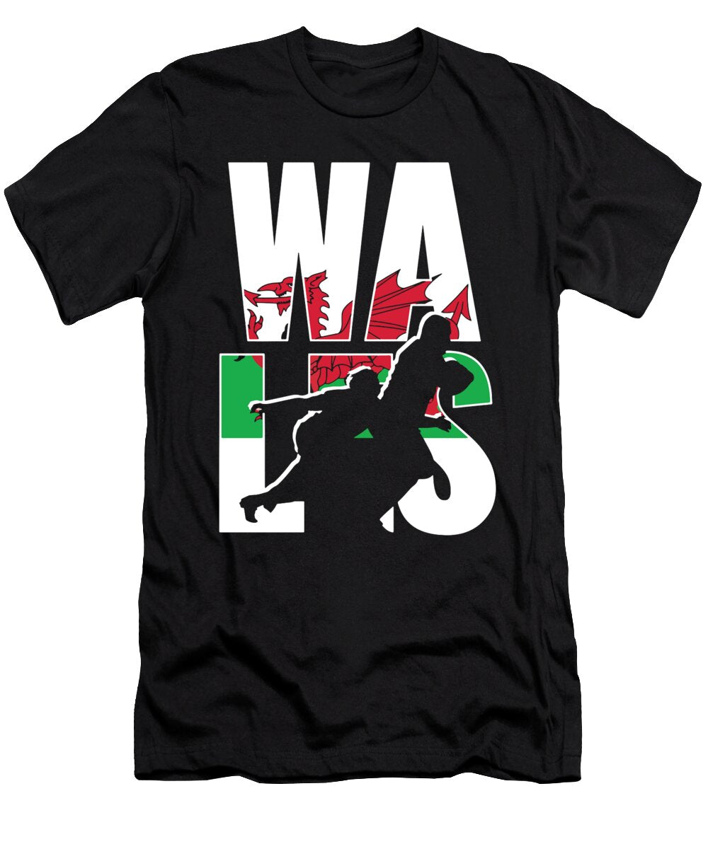 1 Wales Rugby 2019 Fans Kit for Welsh Supporters Players Coaches and Rugger Football Lovers Martin Hicks T-Shirt
