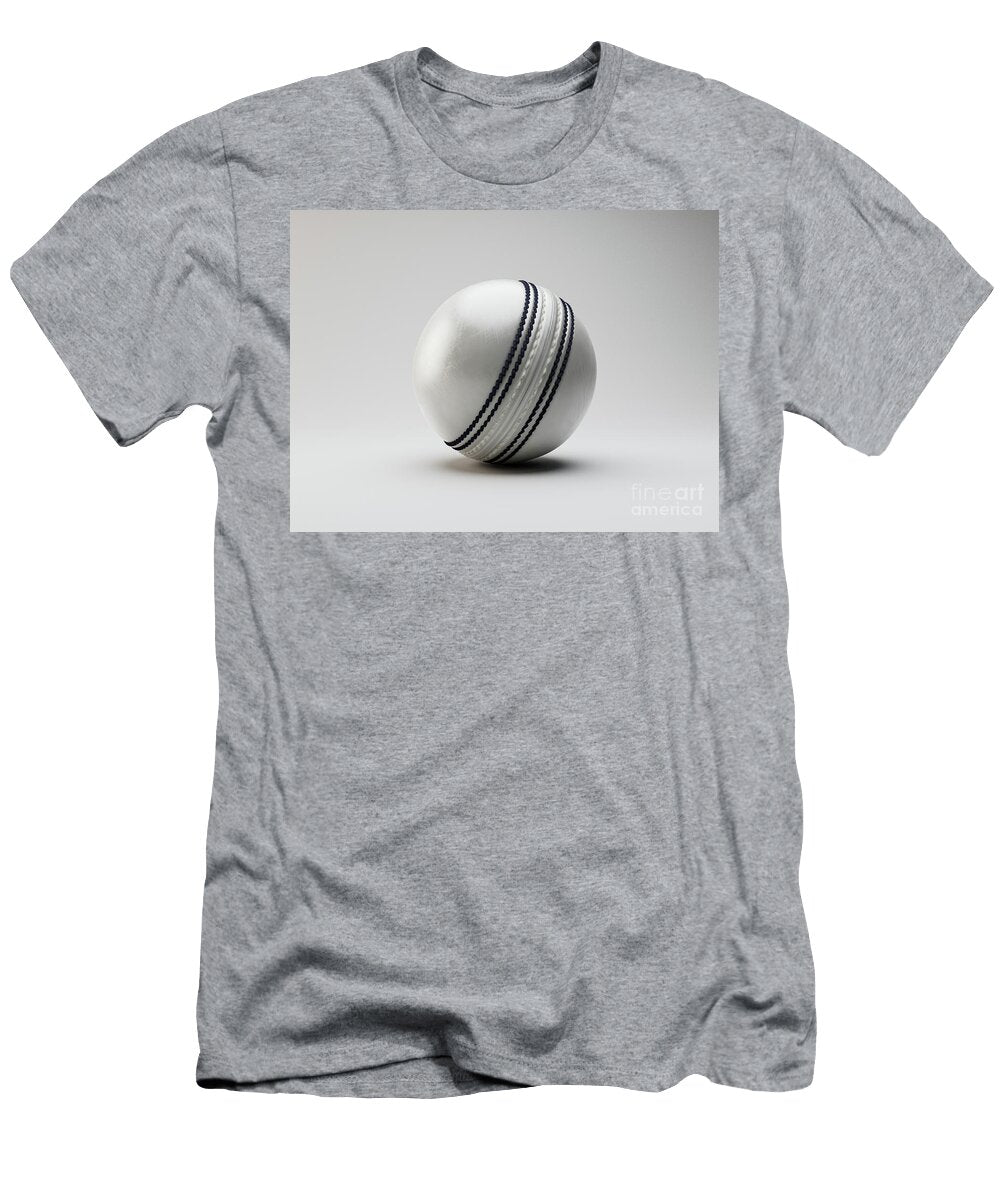 1 White Cricket Ball Allan Swart T-Shirt