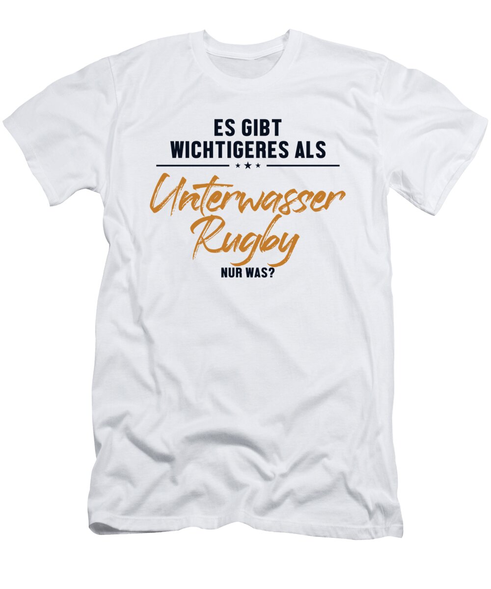 1 Wichtigeres Als Unterwasser Rugby Uw Rugby Underwater Rugby Marco Rothe T-Shirt