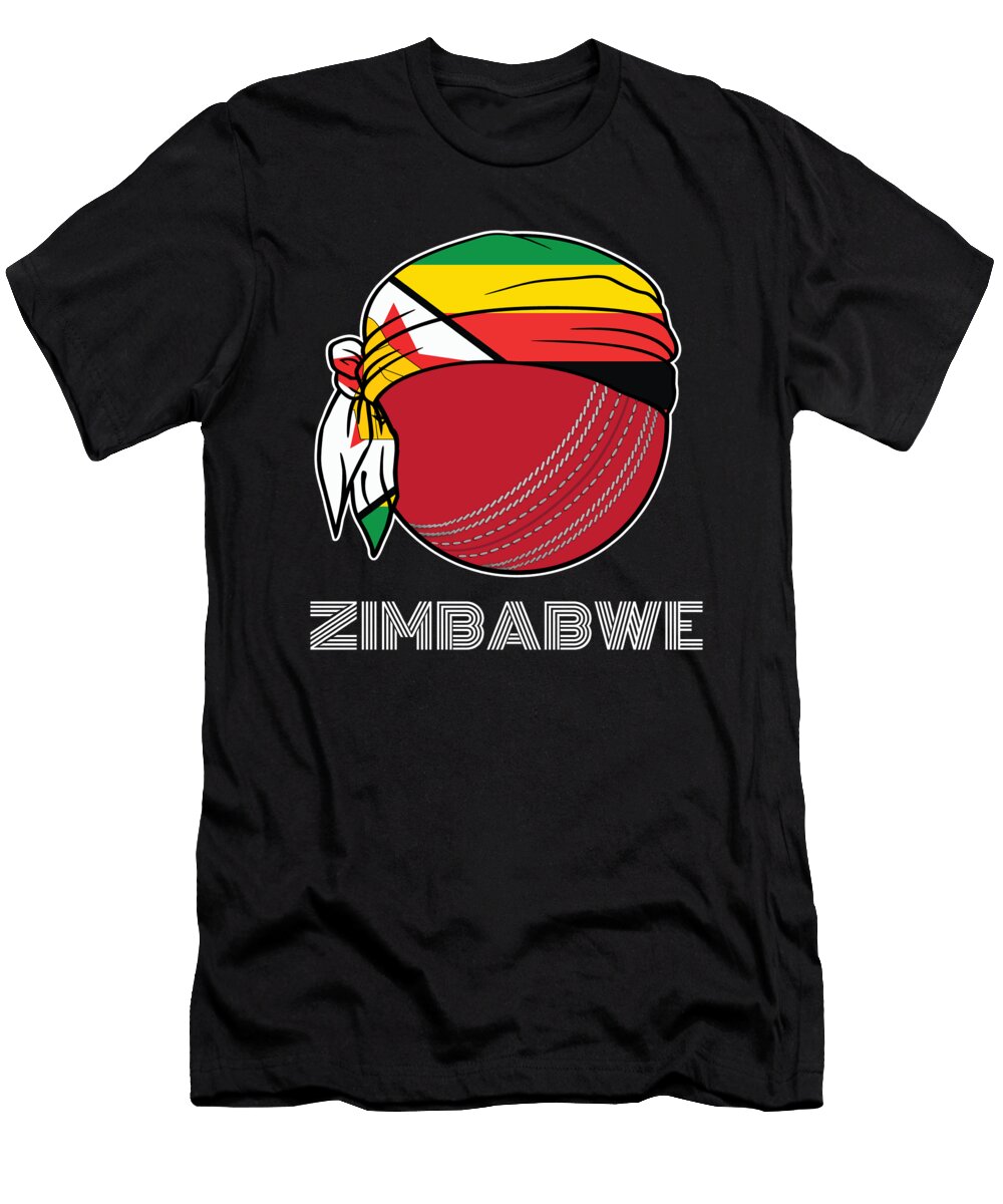 1 Zimbabwean Cricket Kit 2019 Zimbabwe International Fans Gift for Players Coaches and Supporters Martin Hicks T-Shirt