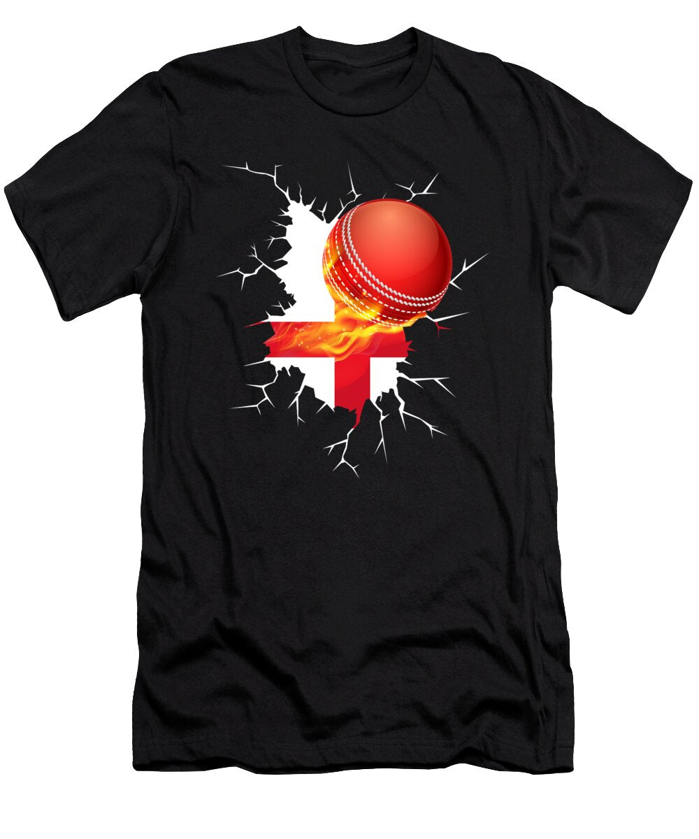 10 England Cricket Kit 2019 English International Fans Gift Martin Hicks T-Shirt