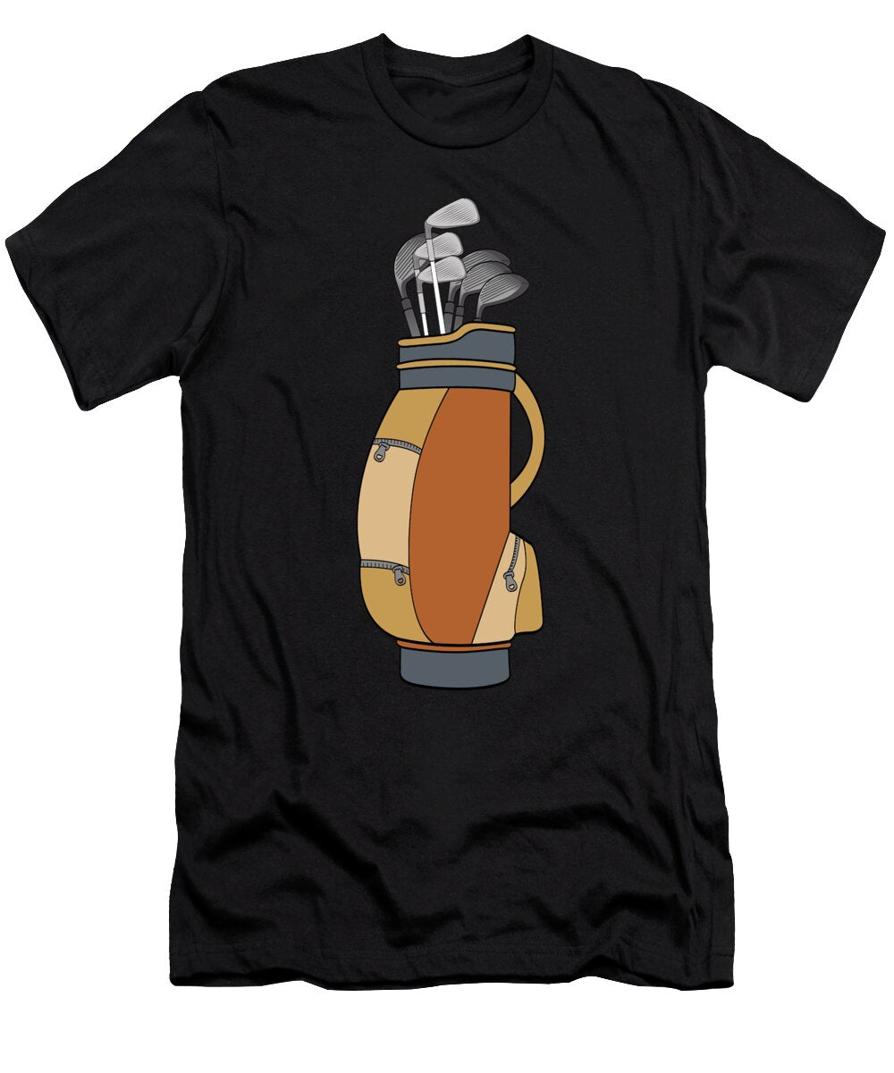 10 Funny Golf Club Ball Hole in One Golfer Gift Muc Designs T-Shirt