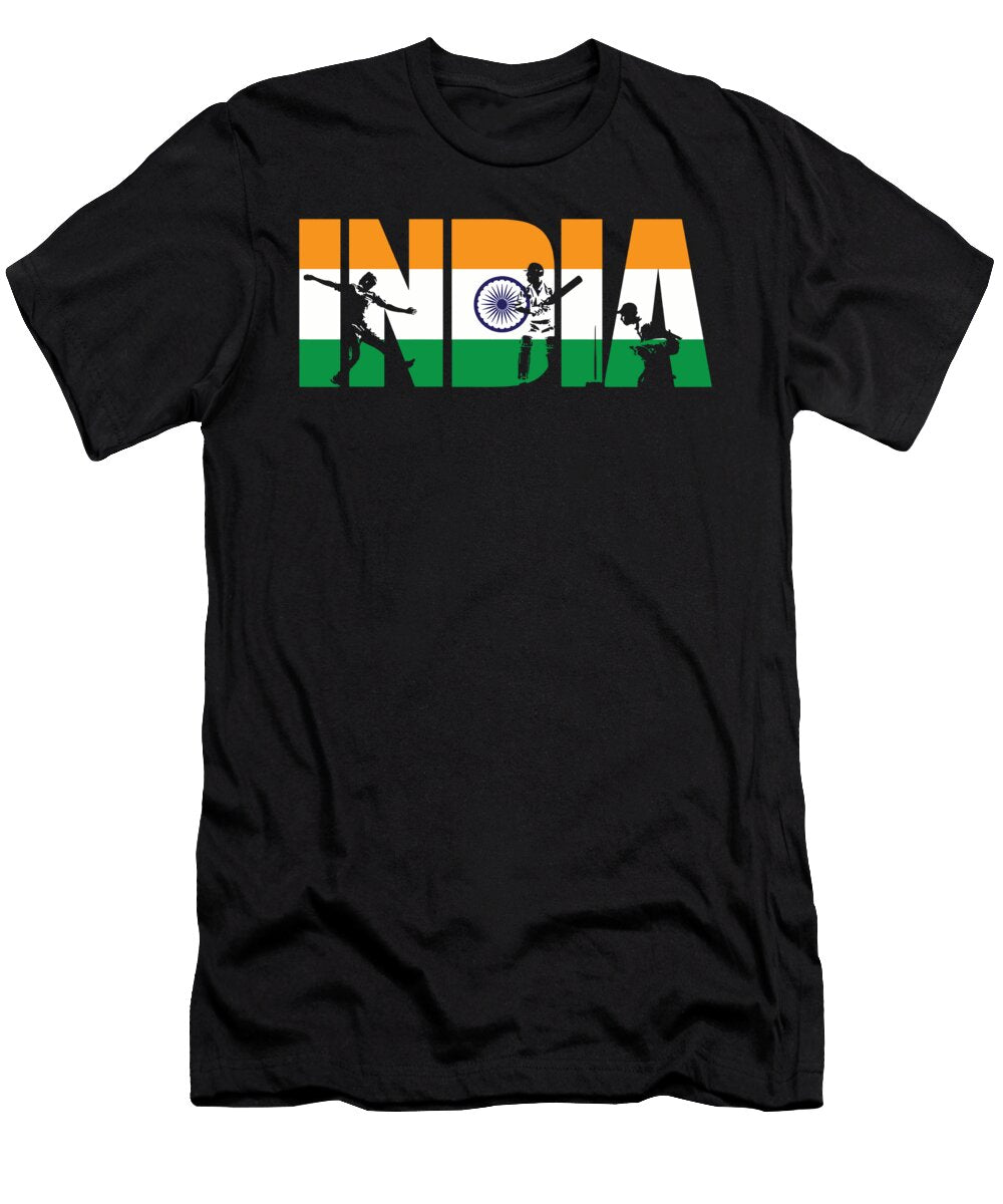 10 India Cricket Kit 2019 Indian International Fans Gift Martin Hicks T-Shirt
