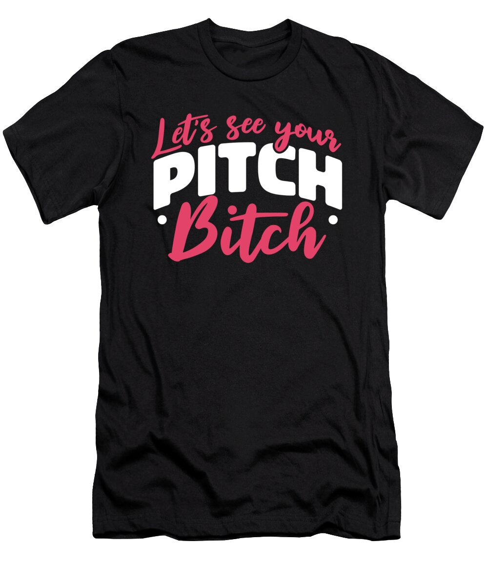 10 Softball Batter Catcher Softball Pitcher Crazy Squirrel T-Shirt