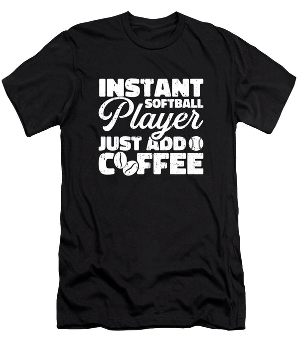 10 Softball Catcher Batter Pitcher Softball Crazy Squirrel T-Shirt
