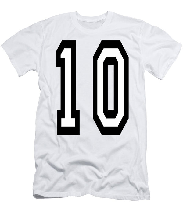10 Team Sports Number Ten Tenth Competition Tom Hill T-Shirt