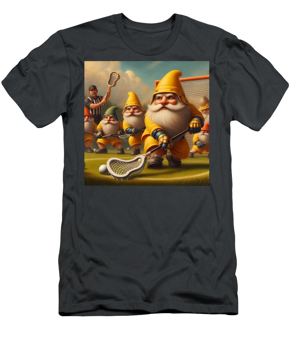 11 Gnome Lacrosse James Spears T-Shirt