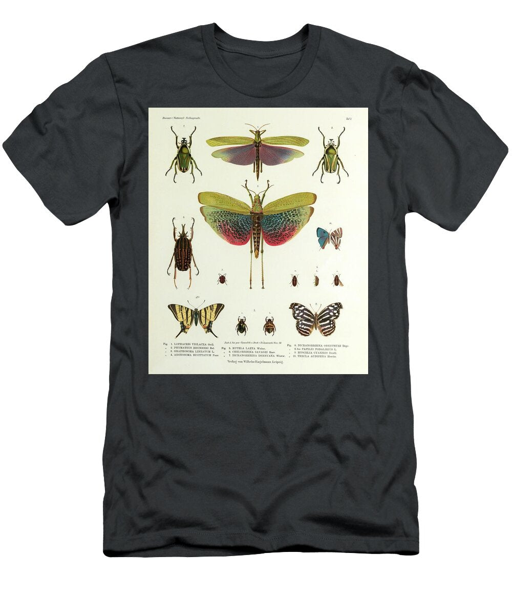 11 Insects Beautiful Nature Prints T-Shirt