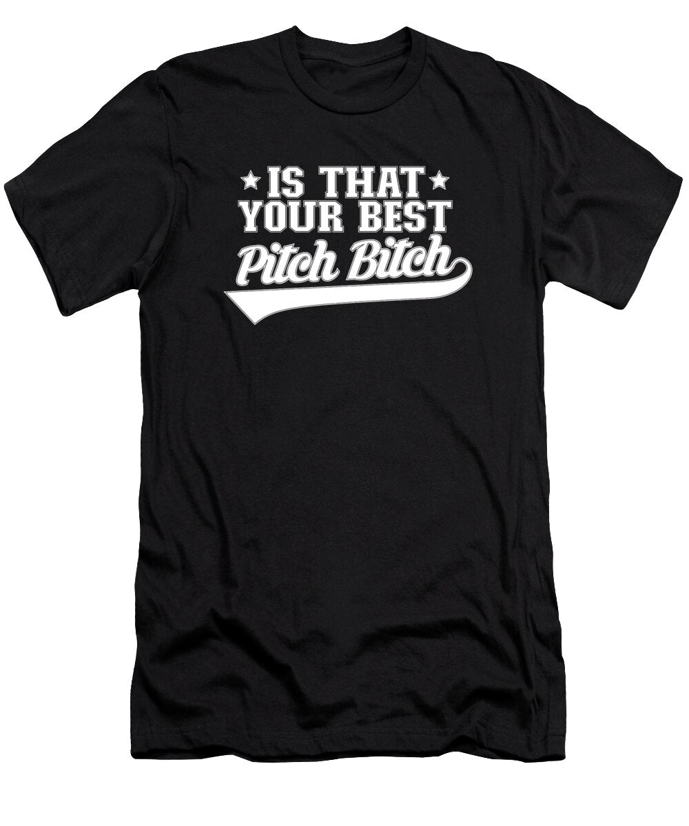 11 Softball Batter Catcher Softball Pitcher Crazy Squirrel T-Shirt