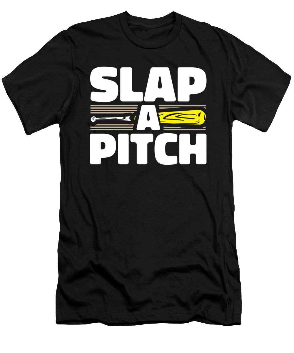 11 Softball Catcher Batter Softball Pitcher Crazy Squirrel T-Shirt