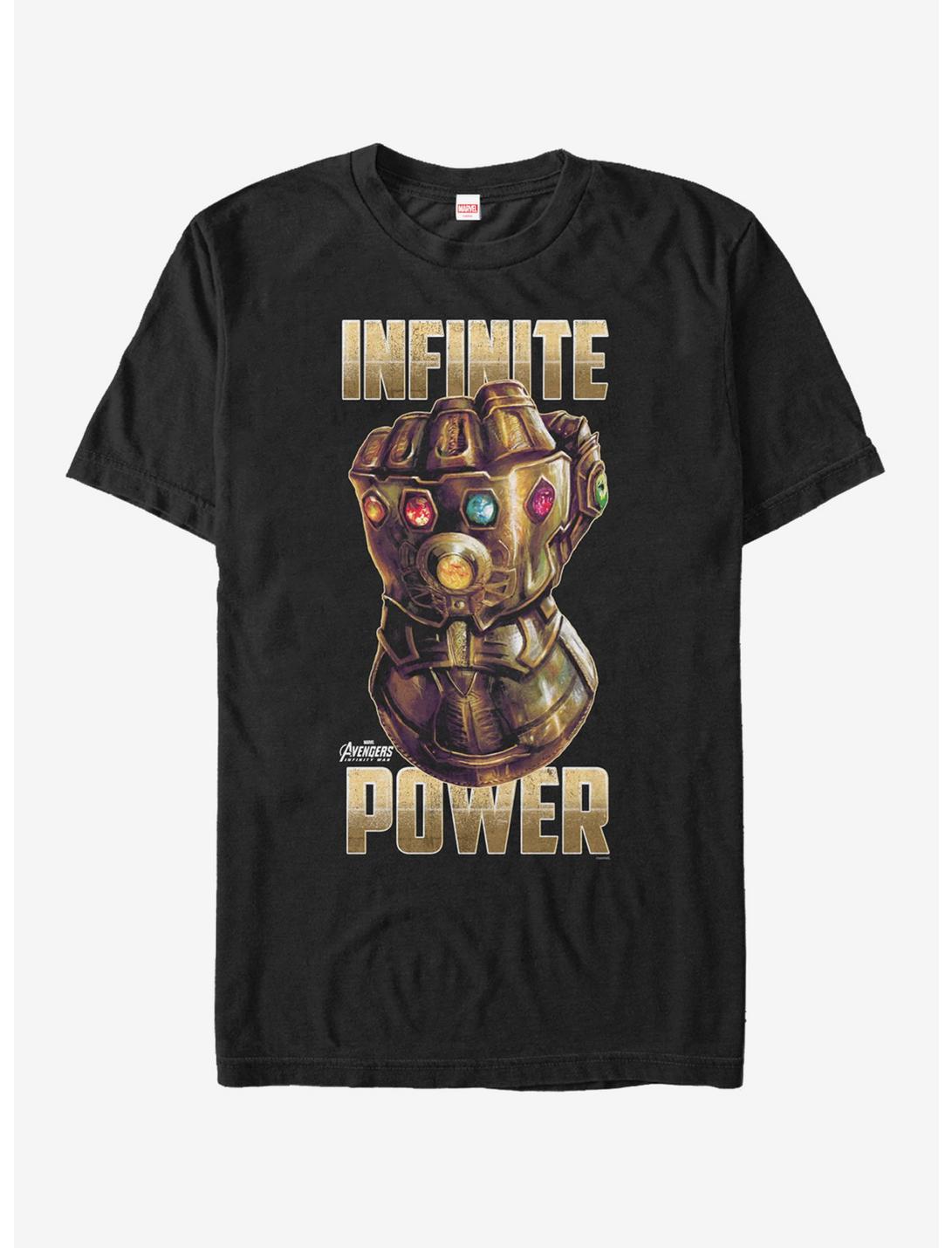 Marvel Avengers: Infinity War Gauntlet Infinite Power T-Shirt