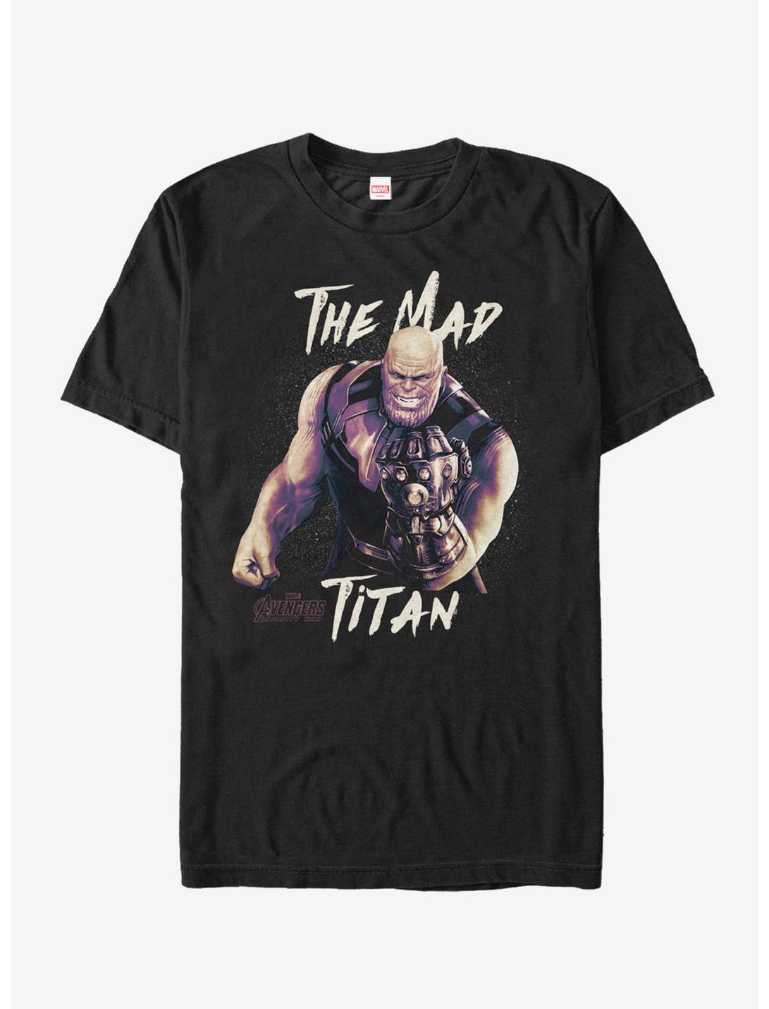 T-shirt Marvel Avengers: Infinity War Le sourire du Titan fou