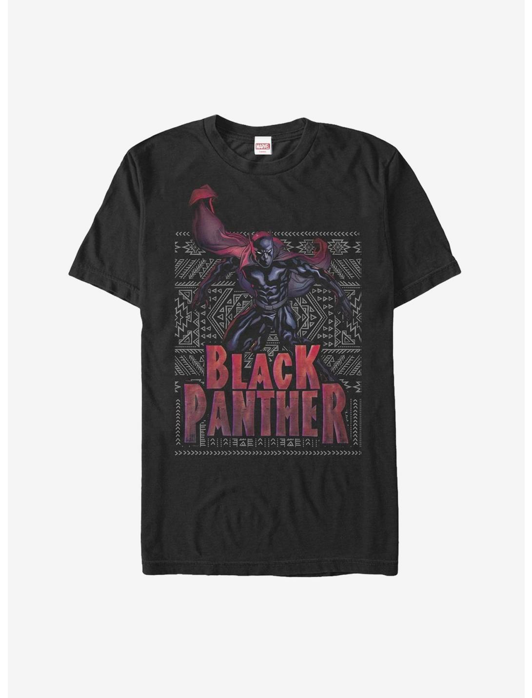 Marvel Black Panther Wakandan Pattern T-Shirt