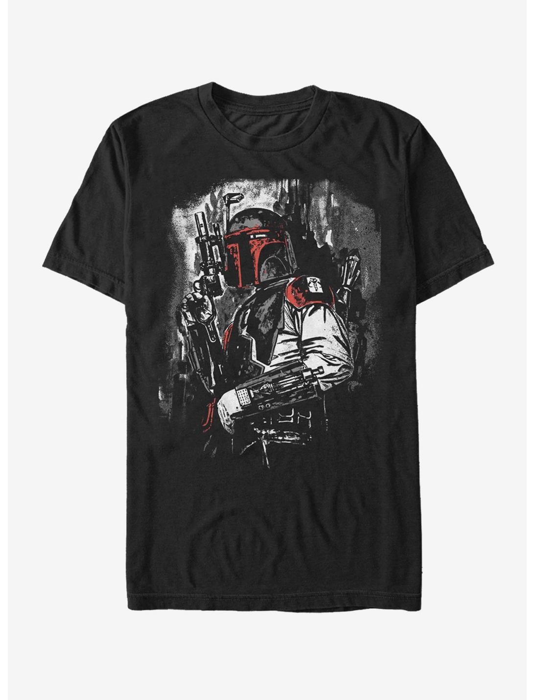 T-Shirt Star Wars Boba Fett Fixe