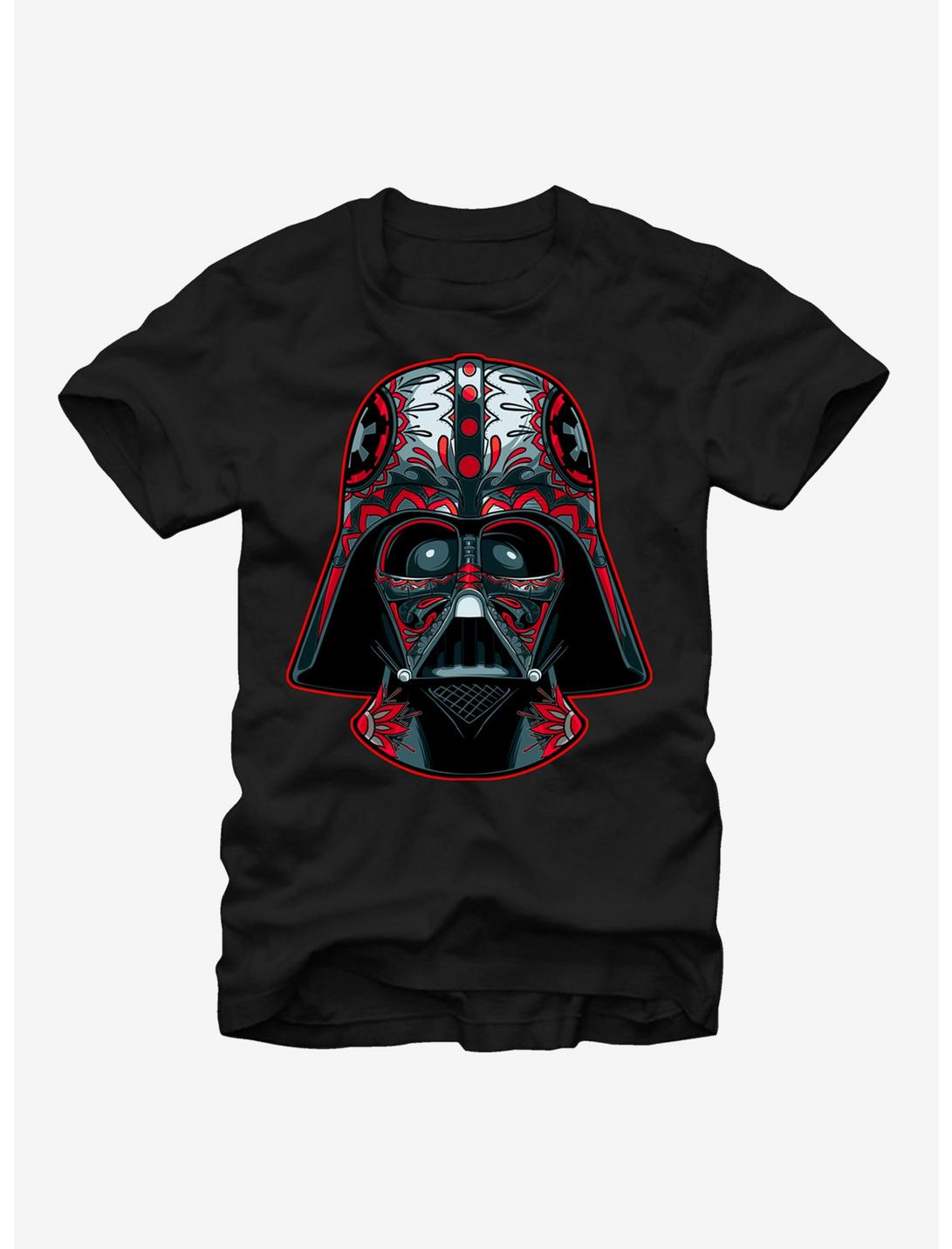 Star Wars Darth Vader Helmet Markings T-Shirt