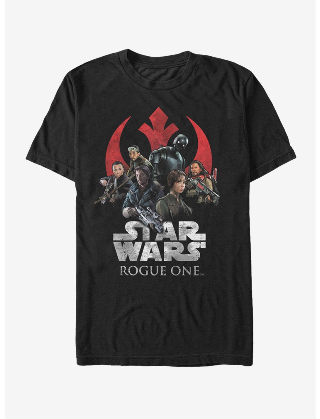 Star Wars Rebellion Groupshot Logo T-Shirt