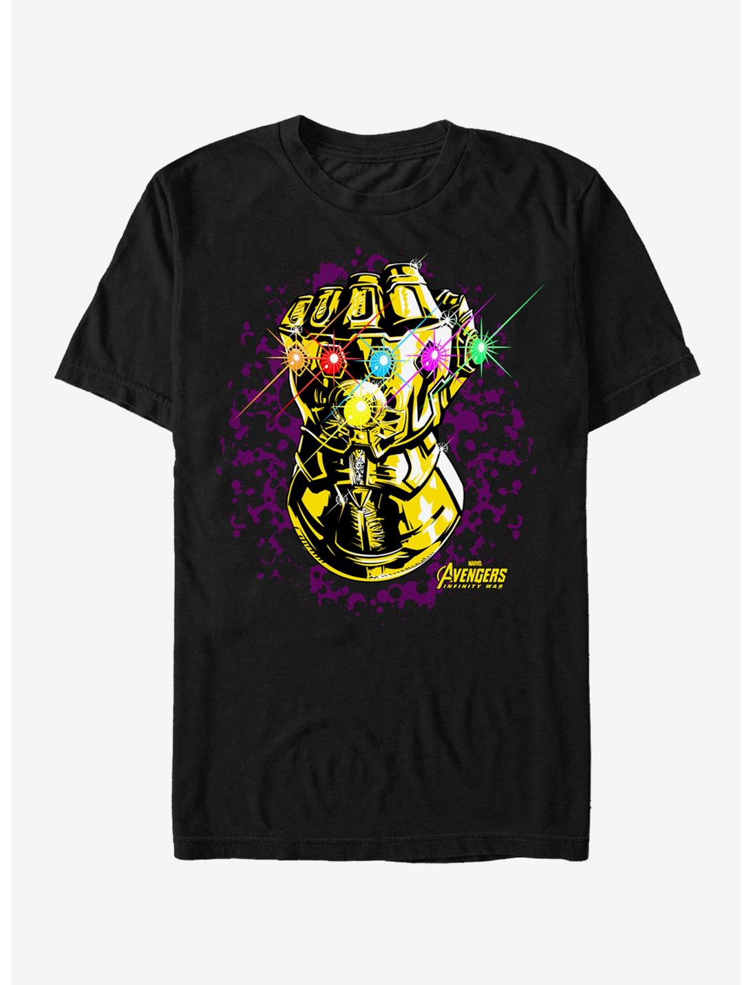 Marvel Avengers: Infinity War Gauntlet Sparkle T-Shirt
