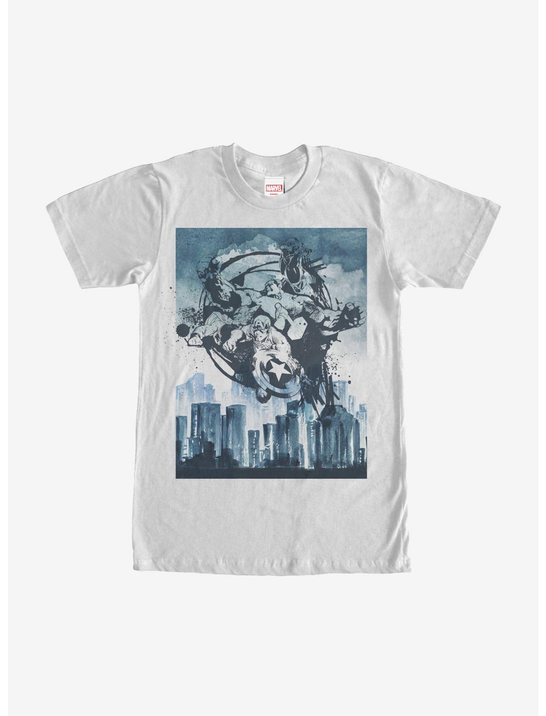 Marvel Avengers City Graffiti T-Shirt