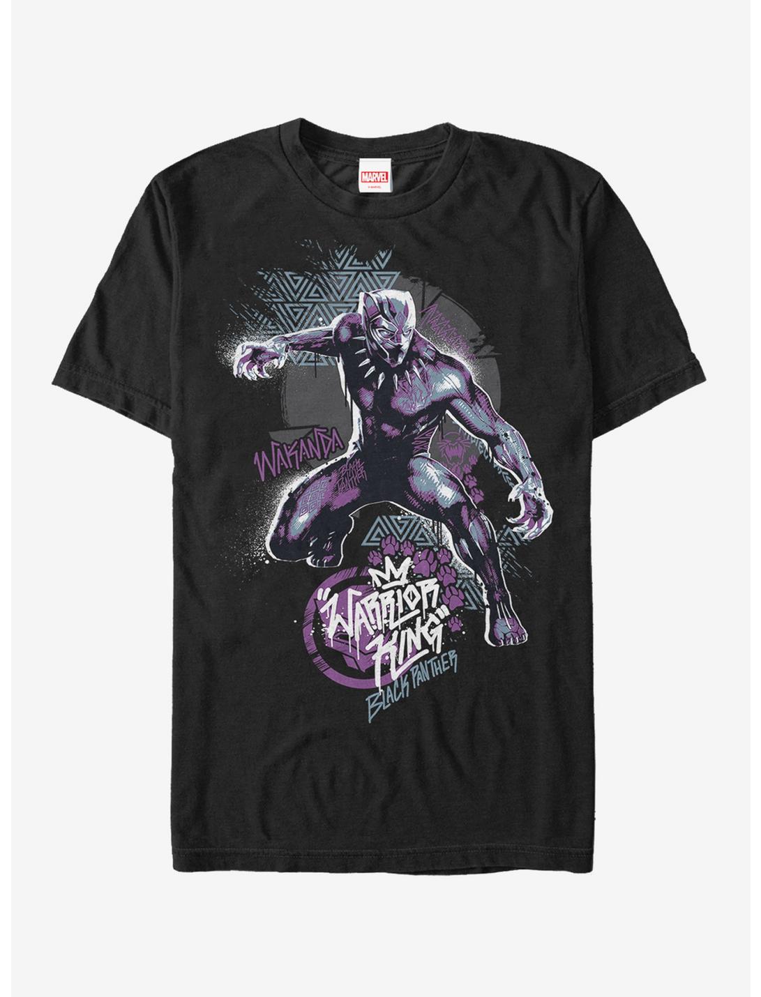 Marvel Black Panther 2018 Paw Prints T-Shirt