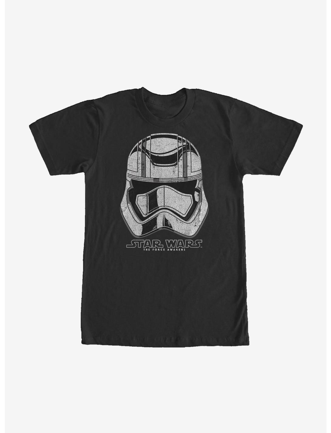 Star Wars Captain Phasma Distressed Helmet T-Shirt