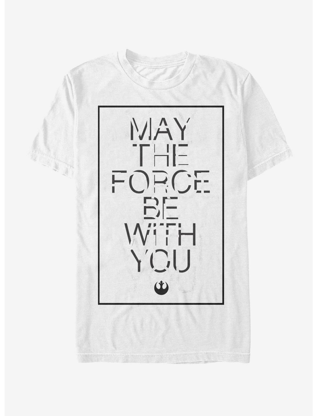 Star Wars Force With You Block T-Shirt