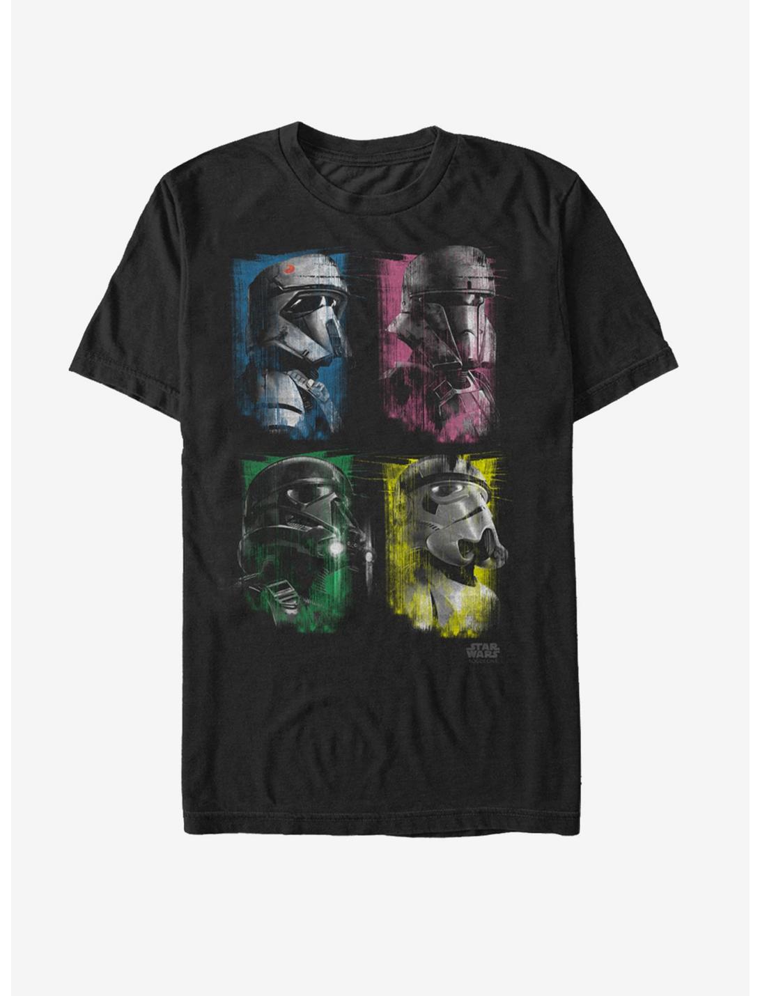Star Wars Galactic Defense Trooper Square T-Shirt
