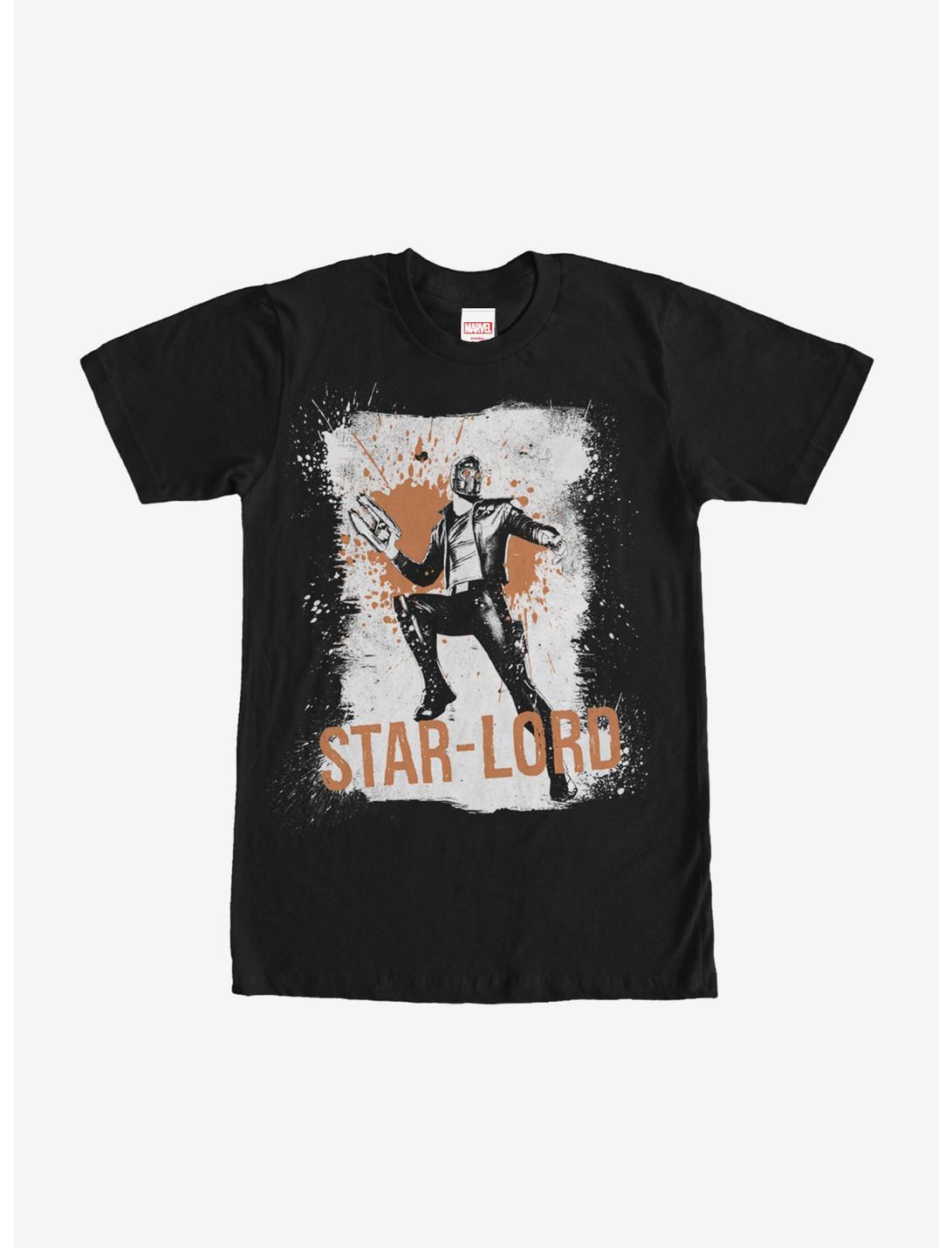 Marvel Guardians of the Galaxy Star-Lord Splatter T-Shirt